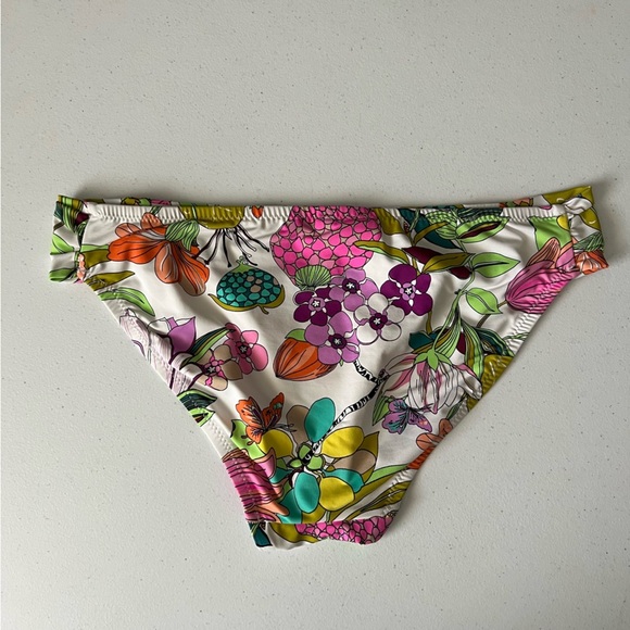 Trina Turk Key West Botanical Hankerchief Scarf Tankini Top & Shirred Bottom 6 - Picture 5 of 16